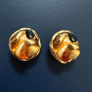 Kalinger unique resin earrings